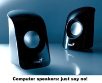 computer speakers