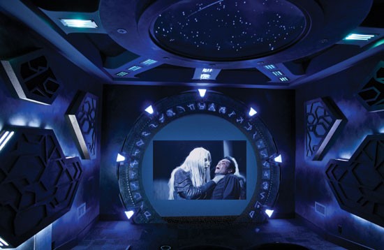 A Home Theater in Stargate Atlantis