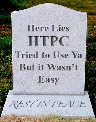 The death of the HTPC