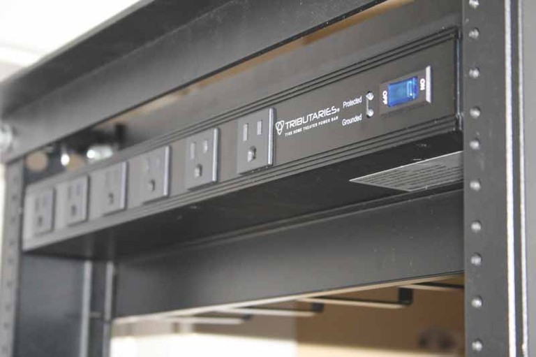 Using a Relay Rack for Accessible AV Equipment