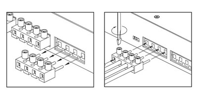 Screw-type Speaker Connectors