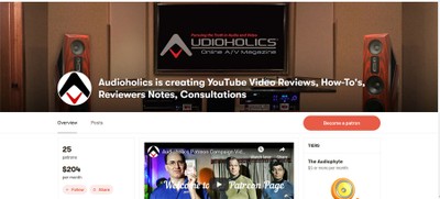 Audioholics Patreon