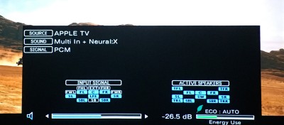 DTS Neural:X engages all channels up to 7.1.4