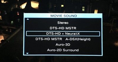 Neural:X on the Denon X7200WA