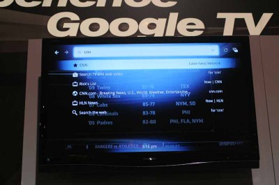 GoogleTV search