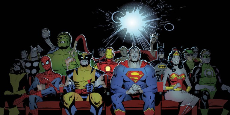 Marvel vs. DC Rivalry Continues in Digital Media as AT&T vs. Disney & Sony