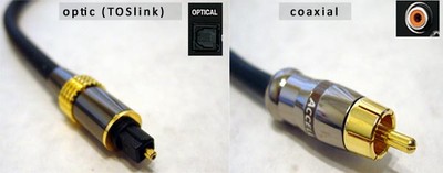 optical vs coax digital audio