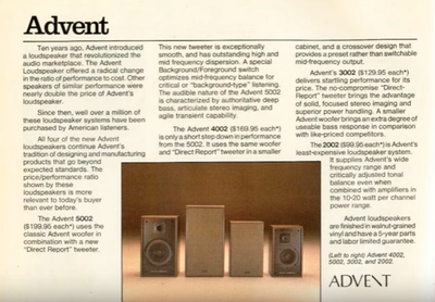 Advent page Tech HiFi