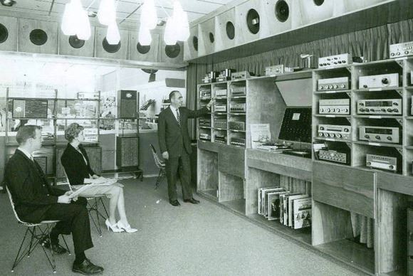 Old Retail Audio Shop