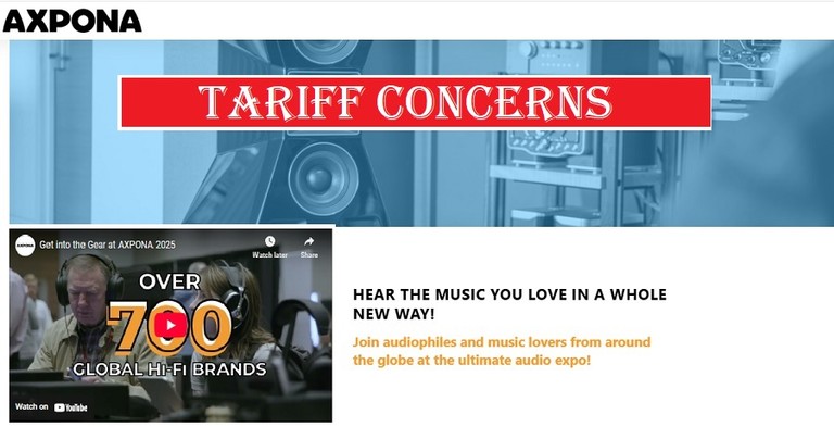 Global Tariff Fears Cause Panic in Audiophile Industry at AXPONA 2025