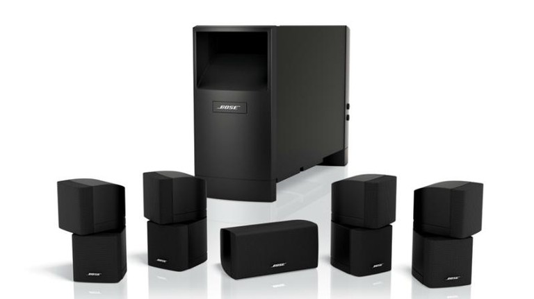 The Bose Acoustimass 10 5.1 system.