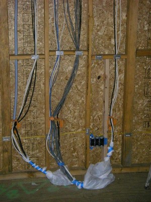 Prewire AV cable
