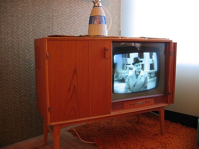 When TVs were furniture!