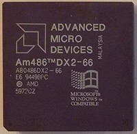 AMD DX2-66 Processor