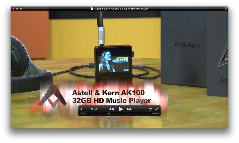 Astell&Kern AK100 32GB Music HD Player Review