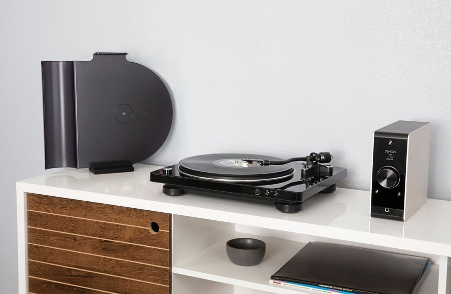 sennep afdeling vejspærring Denon DP-450USB and DP-400 Turntables Spinning Vinyl with a Twist |  Audioholics