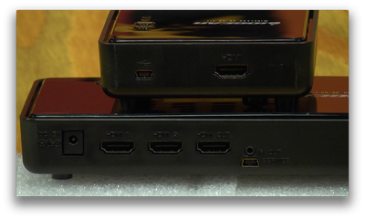 HDMI inputs