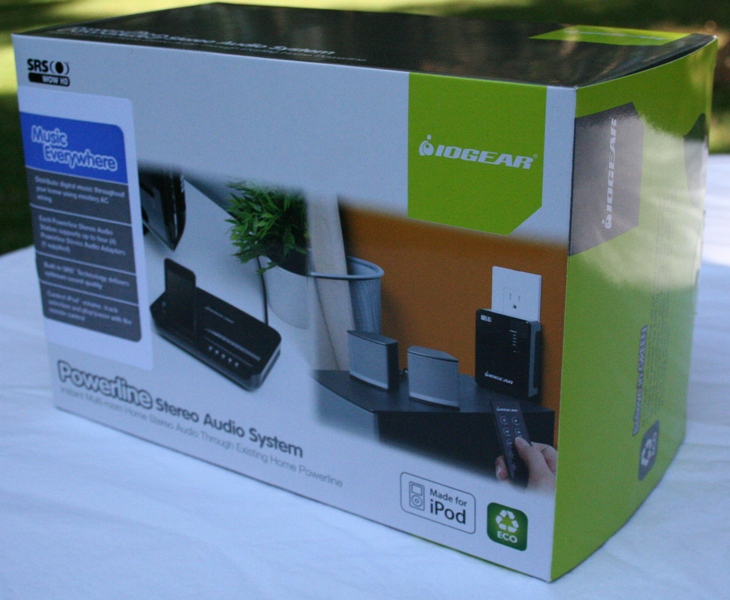 IOGEAR Powerline Stereo Audio System Review Audioholics