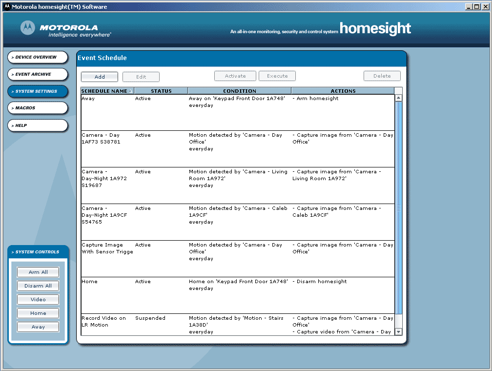 motorola homesight software download