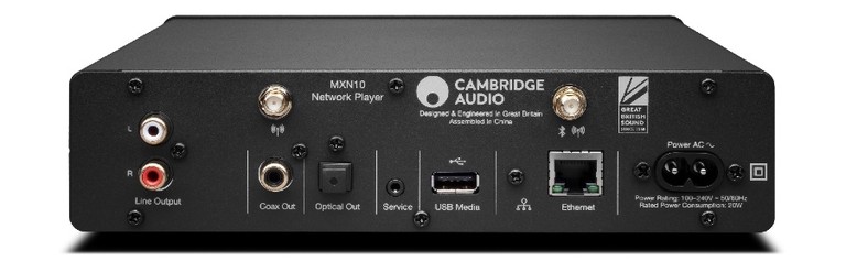 Cambridge MXN10 Black rear