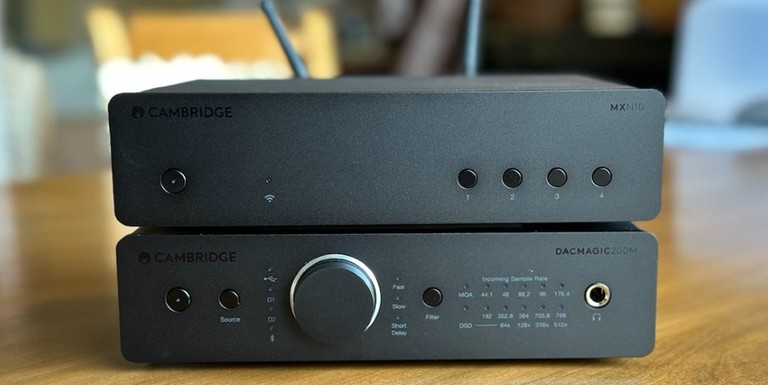 Cambridge Audio MXN10 network streamer and DacMagic 200M digital-to-analog converter