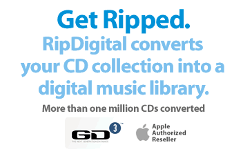 RipDigital Audio CD Ripping Service