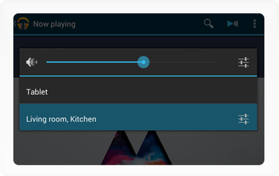 Nexus Q player switcher