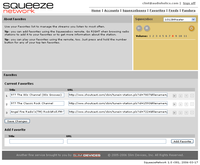 Squeezebox v3 SqueezeNetwork