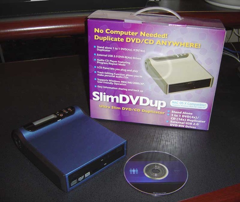 SlimDVDup Portable DVD/CD Duplicator