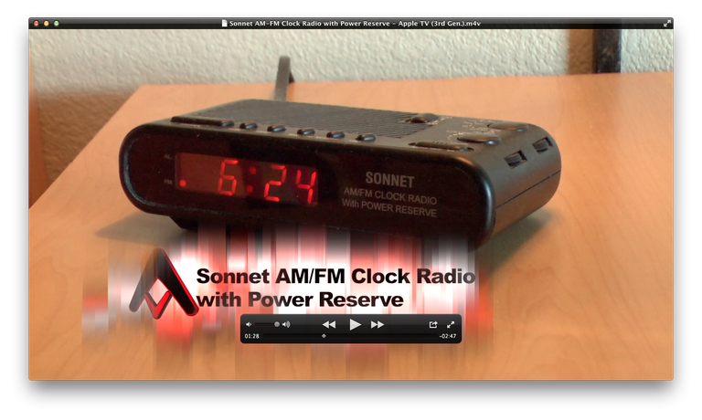 Sonnet AM/FM Clock Radio - Our First Listening Session?