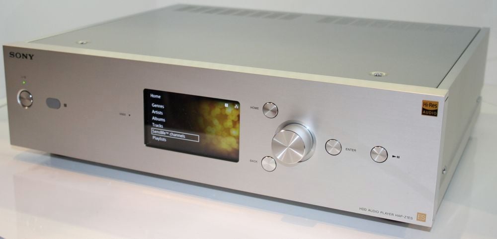 Sony HAP-Z1ES 1TB Hi-Res Music Player System Preview | Audioholics