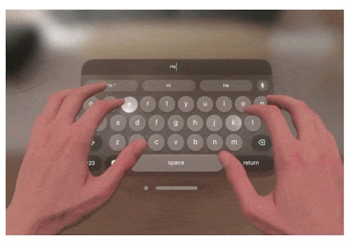 VisionOS Keyboard