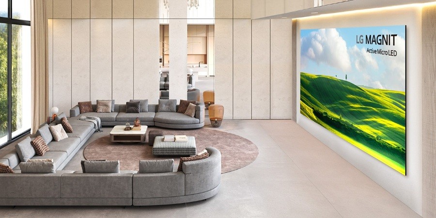 LG 136-Inch MAGNIT Active Micro LED TV Promises True Cinematic Immersion