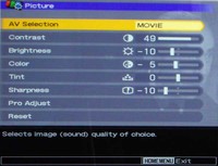 PRO-940HD-picture-menu