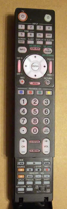 PRO-940HD-remote