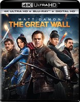 Great Wall 4K/Ultra-HD Blu-ray cover