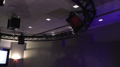 DTS Test Lab Overhead Speakers