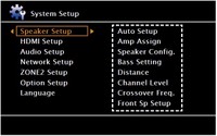 system setup