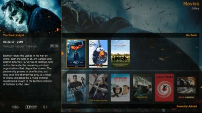 Plex HTPC Interface