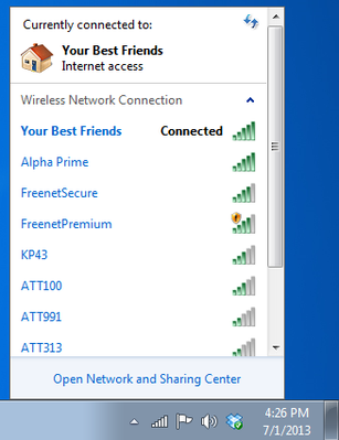 Wireless Network SSID