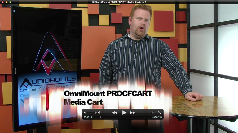 OmniMount PROCFCART Media Cart