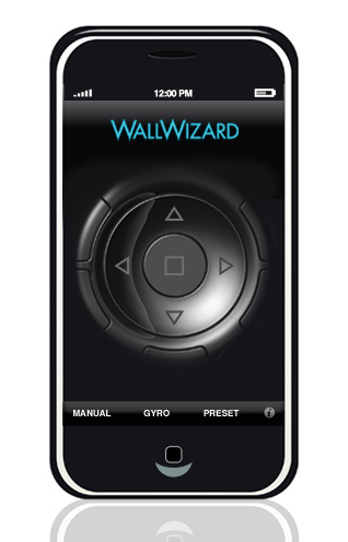 WallWizard ControlWand iPhone App
