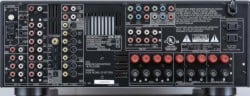 Denon AVR-2105 receiver rear panel