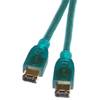1m IEEE-1394 FIREWIRE® CABLE CLEAR 6-pin/6-pin