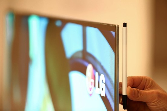 LGs Pencil-thin 55-inch OLED Display