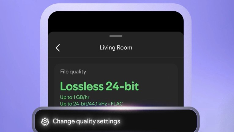 Lossless file quality close-up
