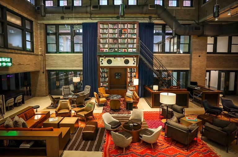 Memphis Hotel Bar Area