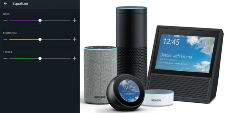 Amazon Echo Equalizer Control