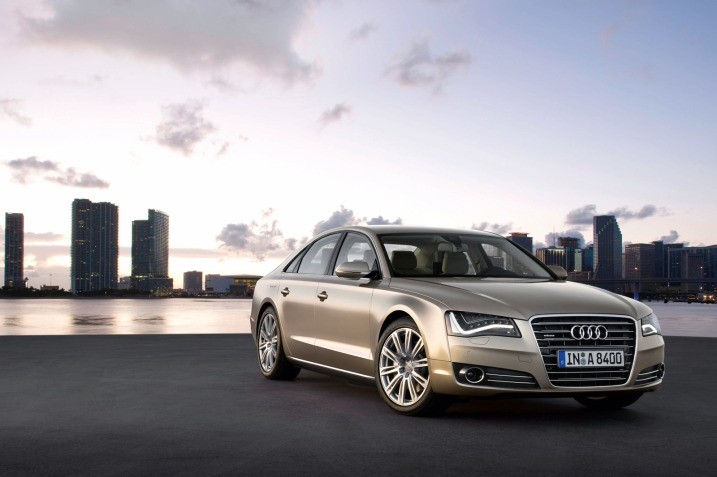 Audi A8 with Integrated Wi-Fi