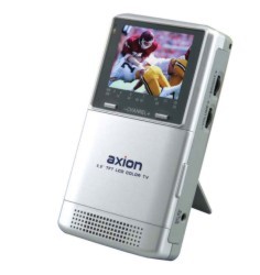 Axion Launches World’s Smallest Handheld Rechargeable TFT LCD TV